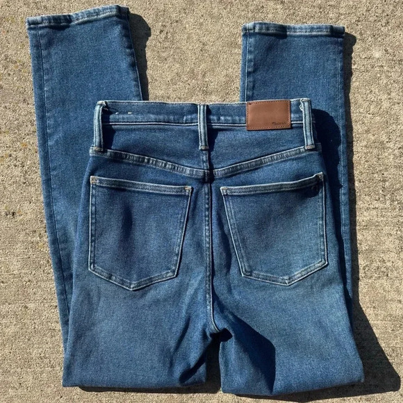 Women’s Madewell The Perfect Vintage Jean in Maplewood Wash High waist Mom Jeans - Picture 15 of 16